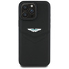 Etui Aston Martin HC Leather Victory      Design do iPhone 16 Pro Max czarny
