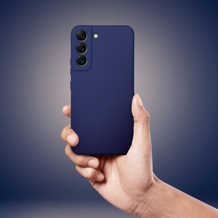 Futerał SOFT do SAMSUNG Galaxy A34 5G ciemny niebieski