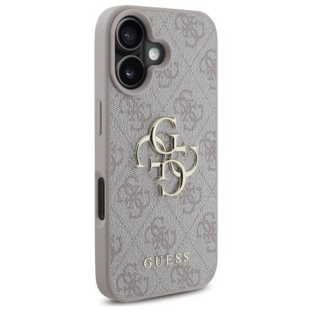 Guess nakładka 4G Big Logo do iPhone 16 Plus 6,7" GUHCP16M4GMGPI różowa