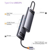 Baseus Metal Gleam Series 4 in 1 HUB Dockingstation USB Typ C – 4 x USB 3.2 Gen. 1 (WKWG070013)