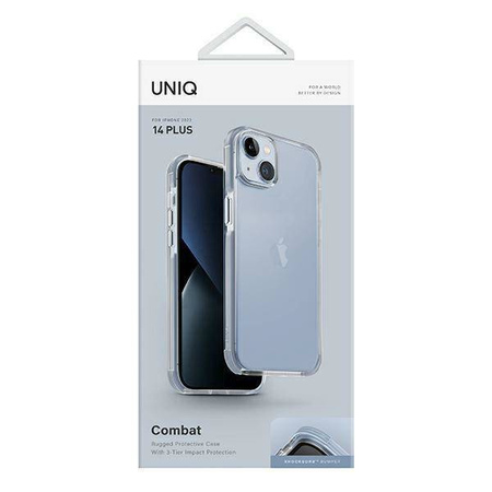 Uniq Combat case iPhone 14 Plus 6.7" blue/arctic blue