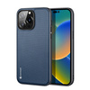 Dux Ducis Fino etui pokrowiec pokryty nylonowym materiałem iPhone 14 Pro Max niebieski
