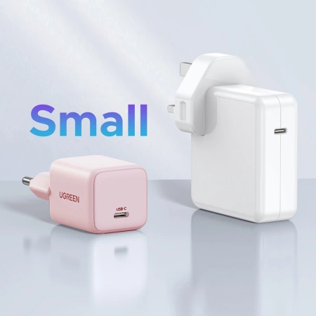 Ugreen X512 20W GaN 1x USB-C Wall Charger - Pink