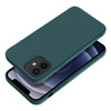 Futerał MATT do IPHONE 12 ciemnozielony