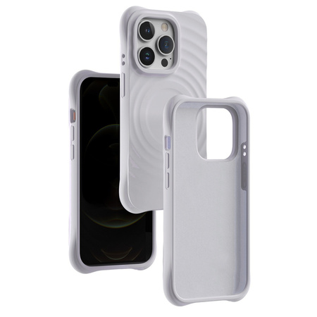 Nakładka Circle Mag do iPhone 16 Plus 6,7&quot; szara