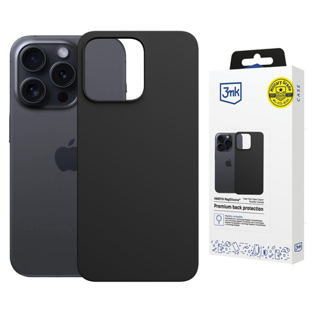 Apple iPhone 16 Pro Max - 3mk Hardy MagSilicone Graphite
