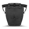 Wozinsky wodoodporna torba rowerowa sakwa na bagażnik 25l 2w1 czarny (WBB24BK)