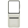 Eco-leather case for Samsung Galaxy Z Flip 5 - cream