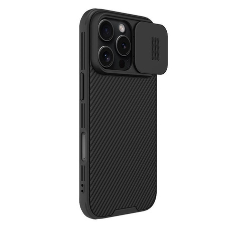 Etui Nillkin CamShield Pro Case na iPhone 16 Pro z osłoną na aparat - czarne