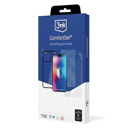 Apple iPhone 15 Pro - 3mk Comfort Set 4 in 1