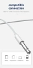 Wired In-Ear Headphones with Lightning Microphone 1.2m Jellico EP3A white