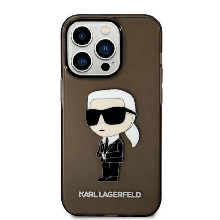 Karl Lagerfeld IML NFT Ikonik - Etui iPhone 14 Pro (czarny)
