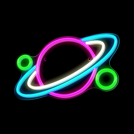 Neon PLEXI LED PLANET multikolor FPNE05X Forever Light