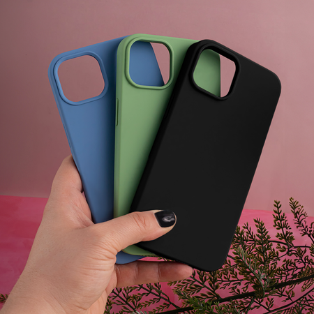 Nakładka Solid Silicon do iPhone 13 Mini 5,4" czarna