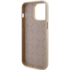 Guess Glitter Glossy Script Hülle für iPhone 15 Pro – Gold