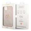 Guess 4G Big Metal Logo - Etui iPhone 14 (różowy)