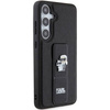 Oryginalne Etui KARL LAGERFELD hardcase Gripstand Saffiano Karl&Choupette Pins KLHCS24MGSAKCPK do Samsung Galaxy S24 Plus czarny