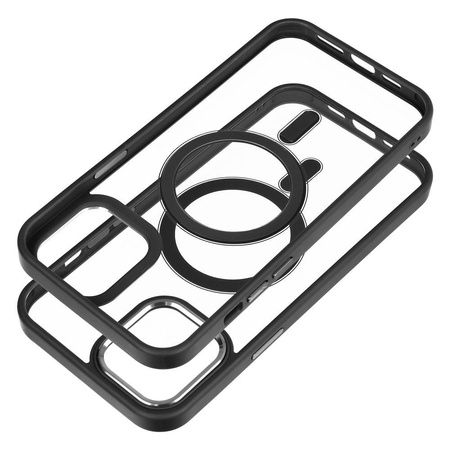 Futerał Color Edge Mag Cover kompatybilny z MagSafe do IPHONE 12 PRO MAX czarny