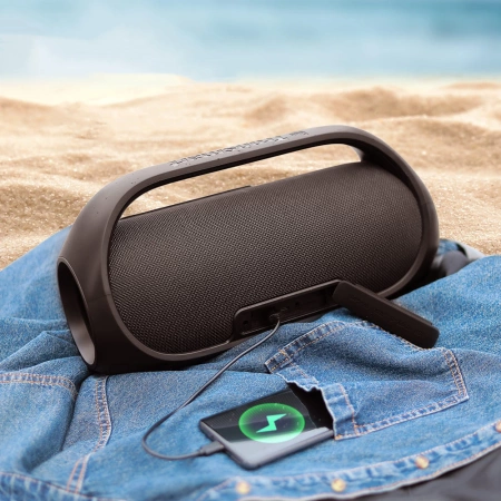 Tronsmart Bang wasserdichter kabelloser Bluetooth-Lautsprecher 60W mit Powerbank-Funktion schwarz (723928)