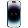 Nillkin CamShield Leather S Case etui iPhone 14 Pro Max pokrowiec z osłoną na aparat zielone