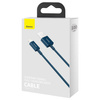 Baseus Superior kabel USB - Lightning 2,4A 1 m Niebieski (CALYS-A03)