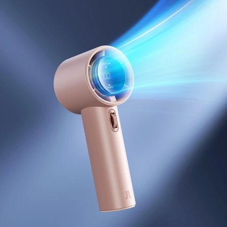 Jisulife Handheld Fan Pro1 FA53 (ABS) Tragbarer USB-Ventilator - Rosa