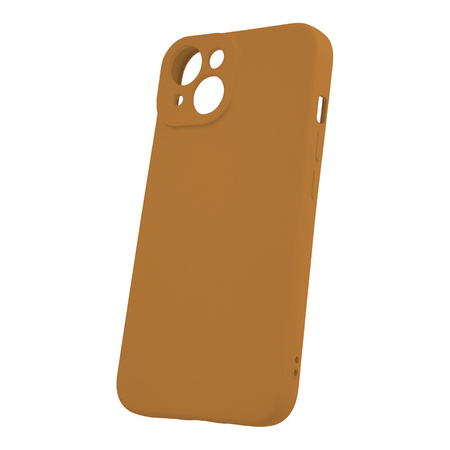 Nakładka Silicon do iPhone 16 Plus 6,7&quot; karmelowa