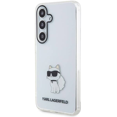 Oryginalne Etui KARL LAGERFELD hardcase IML Choupette KLHCS24SHNCHTCT do Samsung Galaxy S24 przezroczysty