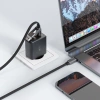 Acefast C13-04 USB-C - USB-A / USB-C Kabel 480Mb/s 3A 1,2m - Schwarz