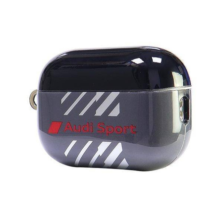 Original Case APPLE AIRPODS PRO 2 Audi IML Sport Cover (AUS-IMLAPP2-RSQ/D1-BK) black