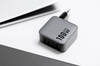 FORCELL F-ENERGY GaN VT-46 ładowarka sieciowa 3 x Typ C + USB A PD QC4.0 5A 100W szara