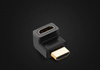 Ugreen adapter łącznik kątowy HDMI dolny czarny (20109)