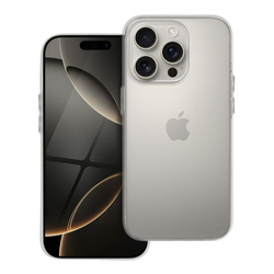 Futerał ULTRATHIN MATT do IPHONE 15 Pro transparentny