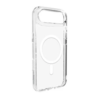 Puro Lite Mag TPU+PC Case Compatible with MagSafe for iPhone 17 Air - Transparent with White Ring