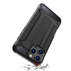 Etui Hybrid Armor pancerne na iPhone 16 Pro - czarne