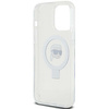 Etui Karl Lagerfeld Ring Stand Karl Head MagSafe do iPhone 15 Pro Max - białe
