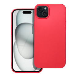 Futerał SOFT do IPHONE 15 PLUS czerwony