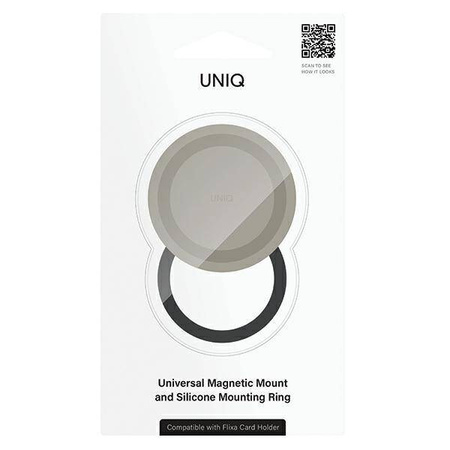 UNIQ Flixa Magnetic Base magnetic mounting base gray/flint gray