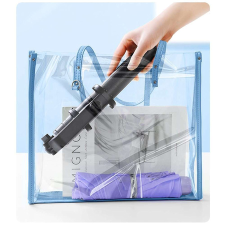 Selfie-Stick / Teleskopstange mit Ständer und Bluetooth-Fernbedienung 1,5 m Ugreen LP586 – Schwarz