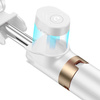 Zestaw / uchwyt selfie z pilotem na bluetooth tripod LED SSTR-20 biały