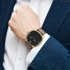 HOCO smartwatch z funkcją rozmowy AMOLED Y22 złoty szampański
