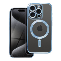 Futerał Electro Mag Cover kompatybilny z MagSafe do IPHONE 15 PRO niebieski