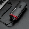 Lampka rowerowa przednia Wozinsky + kabel USB-C (3000 lm)  - czarna