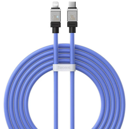 Baseus kabel CoolPlay USB-C - Lightning 2m 20W niebieski