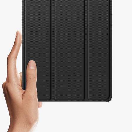 Dux Ducis Toby pancerne etui z klapką Smart Case do Samsung Galaxy Tab S6 Lite z uchwytem na rysik czarny