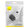 Network connector Baseus AirJoy Series RJ-45 Ethernet cable connector 1 pcs - black