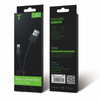 KABEL T-PHOX NETS LIGHTNING BLACK 3A ; PVC ; 2M