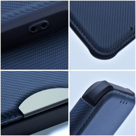 Kabura RAZOR Book do IPHONE 15 Plus niebieski