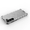 Honeycomb etui do Samsung Galaxy S23+ pancerny hybrydowy pokrowiec czarne