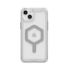 UAG Plyo MagSafe - Schutzhülle für iPhone 15 Plus kompatibel mit MagSafe (Eissilber)